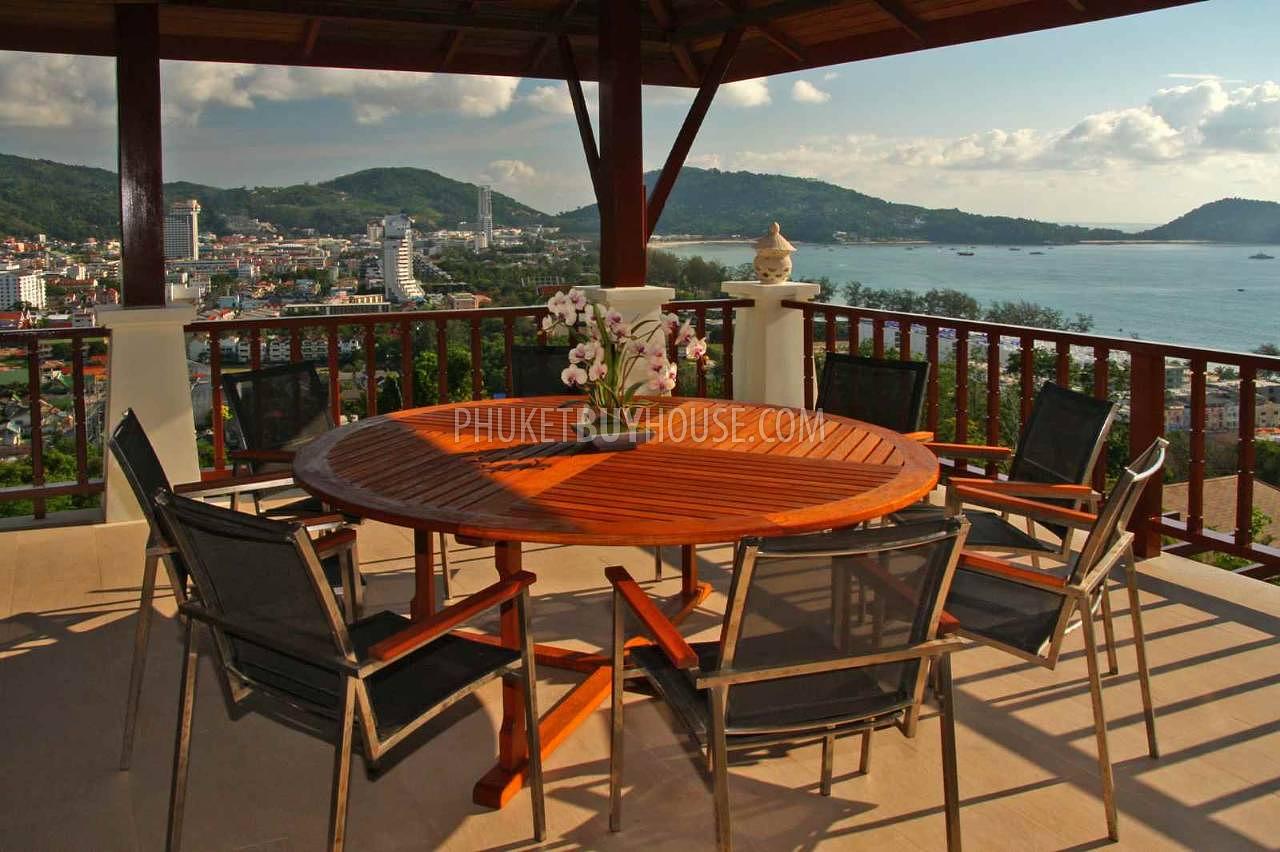 PAT6907: Villa with Luxurious Sea View in Patong. Photo #3
