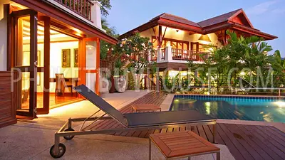 PAT6907: Villa with Luxurious Sea View in Patong. Photo #24