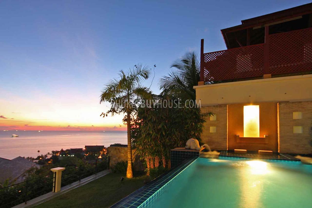 PAT6907: Villa with Luxurious Sea View in Patong. Photo #26
