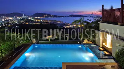 PAT6907: Villa with Luxurious Sea View in Patong. Photo #27