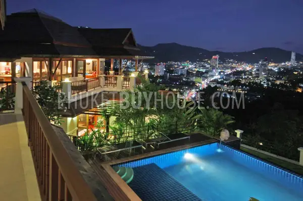 PAT6907: Villa with Luxurious Sea View in Patong. Photo #28