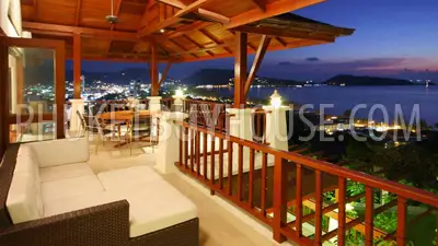 PAT6907: Villa with Luxurious Sea View in Patong. Photo #31