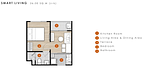 PHU22242: Modern Living in the Heart of Historic Phuket with One Bedroom Apartments . 缩略图 #2
