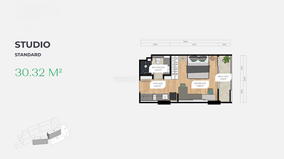 LAY22245: Chic Studio Apartment in Layan. Photo #6