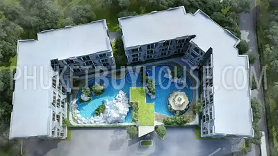 NAI22249: Двухуровневые апартаменты от известного застройщика в Най Харн  . Фото #6
