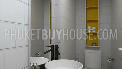 NAI22249: Двухуровневые апартаменты от известного застройщика в Най Харн  . Фото #3